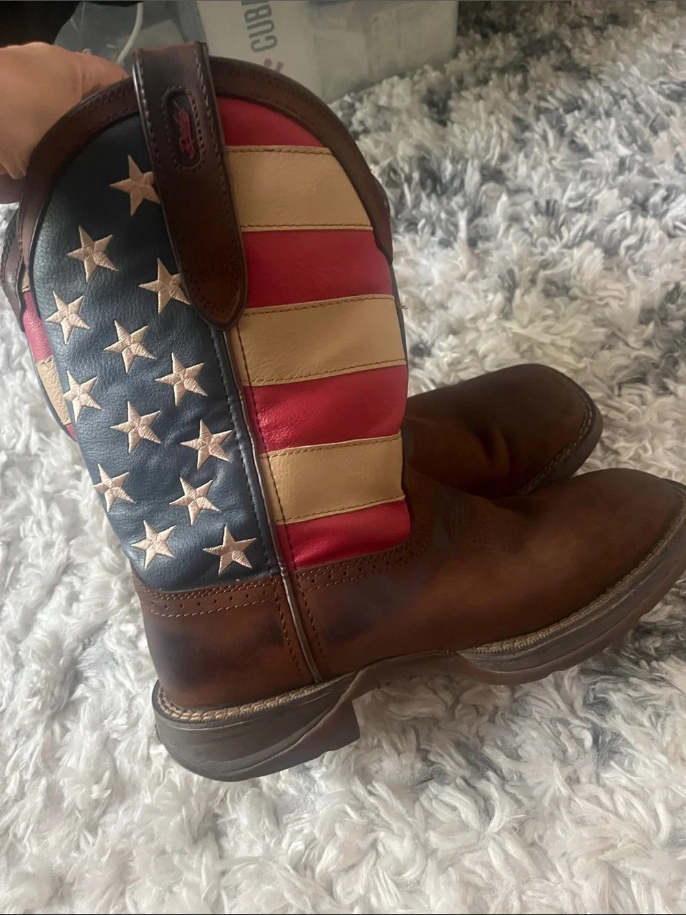 Durango rebel American flag boots
